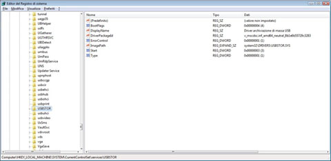 Usb storage
